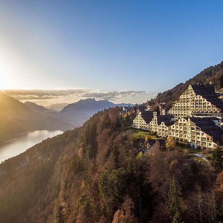 Apartment Enzian Mit Mitbenutzung Spa & Wellness - Griwa Rent Ag Beatenberg Luaran gambar