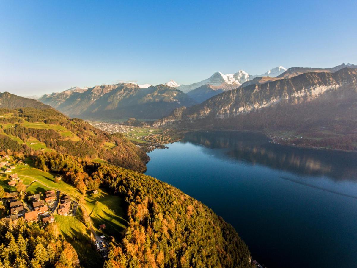 Apartment Enzian Mit Mitbenutzung Spa & Wellness - Griwa Rent Ag Beatenberg Luaran gambar